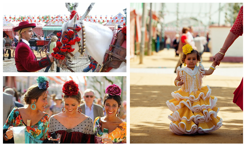 Les costumes traditionnels - Séville