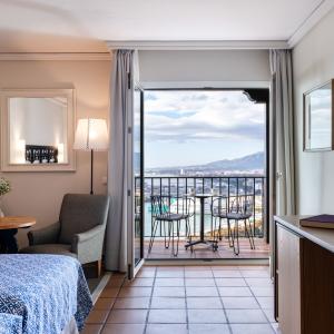 Parador Castillo de Gibralfaro à Malaga - Intérieur chambre